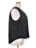 Vince Camuto 100% Polyester Polka Dots Black Sleeveless Blouse Size XXL - photo 4
