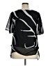 Assorted Brands Black Short Sleeve Blouse Size XL - photo 2