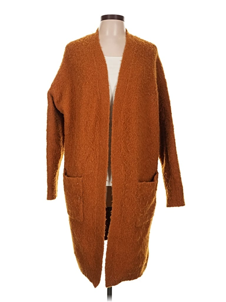 Pre-owned On 34th Cardigan Sweater In Brown