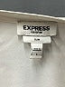 Express 100% Polyester Ivory Long Sleeve Blouse Size S - photo 7