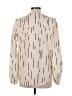 Shein Ivory Long Sleeve Blouse Size 8 - photo 2