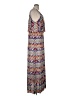 West Loop Print Gray Casual Dress Size XL - photo 4