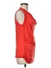 Roz & Ali Orange Sleeveless Top Size M - photo 4