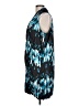 Derek Lam Graphic Teal Casual Dress Size L - photo 5
