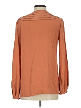 Diane von Furstenberg Long Sleeve Silk Top (view 2)