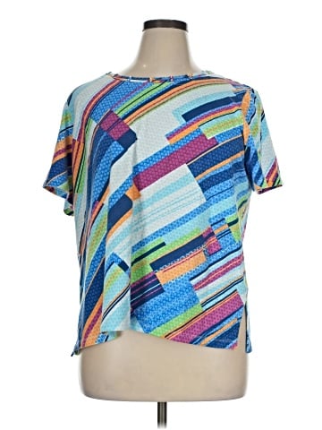 Alfred Dunner Short Sleeve Blouse (view 1)