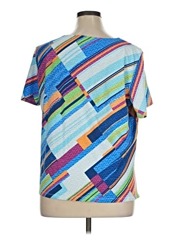 Alfred Dunner Short Sleeve Blouse (view 2)