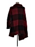 Nine West Plaid Burgundy Cardigan Size XL - photo 2
