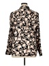 Express Floral Ivory Long Sleeve Blouse Size XL - photo 2
