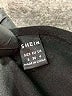 Shein 100% Polyester Solid Black Casual Dress Size 4 - photo 7