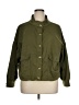 Caslon Solid Green Jacket Size 1X - photo 1