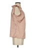 Shein 100% Polyester Tan Sleeveless Blouse Size S - photo 4