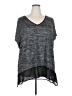 Dex Gray Short Sleeve Top Size XXLEstimated - photo 1