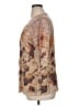 Coldwater Creek Brown Long Sleeve Blouse Size 14 - 16 - photo 5