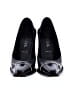 Prada 100% Leather Black Heels Size EU 35 - photo 2