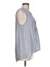 Joie Blue Sleeveless Blouse Size L - photo 4