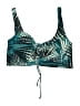 Coco Reef Print Teal Swimsuit Top Size XL - photo 1