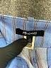 Madewell Stripes Blue Shorts Size 14 - photo 3