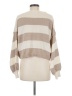 Pink Lily Stripes Tan Poncho Size M - photo 2