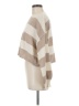 Pink Lily Stripes Tan Poncho Size M - photo 5