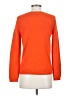 Lands' End 100% Cashmere Orange Cashmere Pullover Sweater Size XS - photo 2