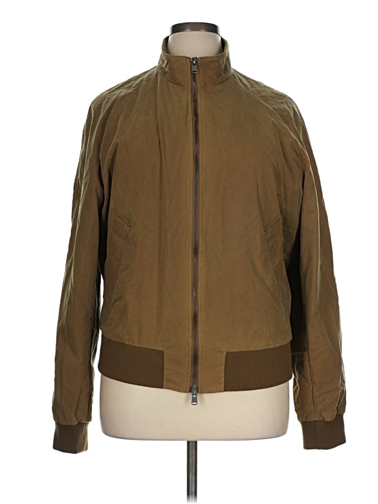 Pre-owned Zara Jacket In Brown