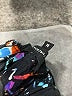 Olivaceous Floral Black Shorts Size M - photo 3