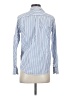Everlane 100% Cotton Stripes Blue Long Sleeve Button-Down Shirt Size 00 - photo 2