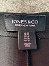 Jones & Co 100% Polyester Solid Black Casual Pants Size 1X - photo 7