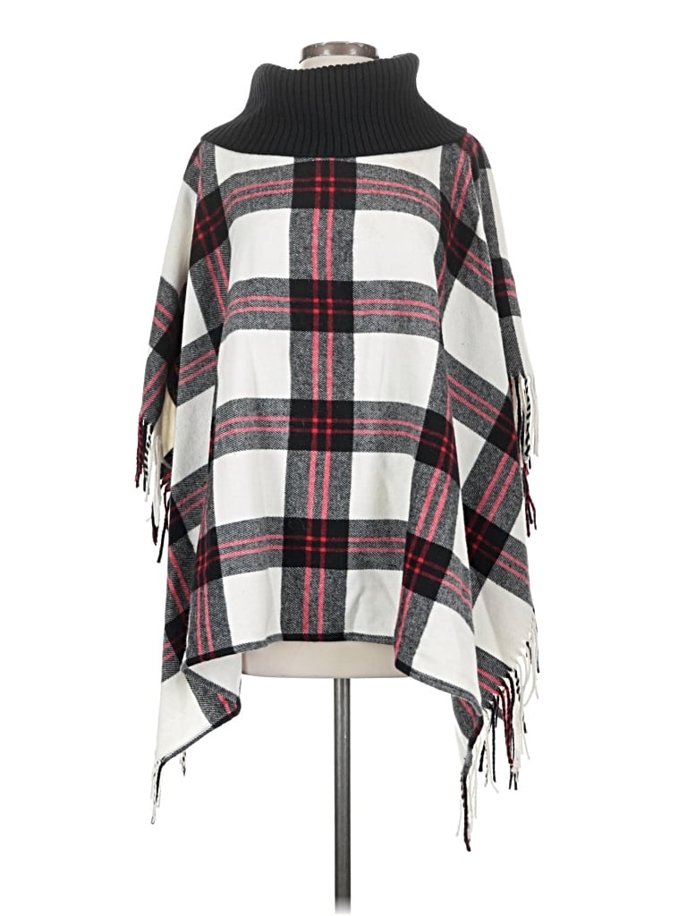 Pre-owned Talbots Poncho In White