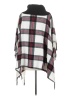 Talbots Plaid White Poncho Size XS - photo 2
