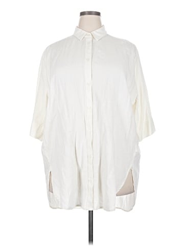 J.Crew 3/4 Sleeve Button-Down Shirt (view 1)