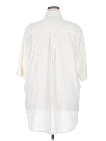 J.Crew 3/4 Sleeve Button-Down Shirt (view 2)