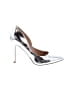 Charles by Charles David Metallic Silver Heels Size 6 - photo 1