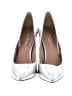 Charles by Charles David Metallic Silver Heels Size 6 - photo 2