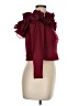 Shein 100% Polyester Burgundy 3/4 Sleeve Top Size 0X - photo 4