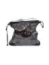 Brighton Animal Print Burgundy Silver Shoulder Bag One size - photo 1