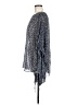 Tory Burch 100% Silk Silver Kimono Size M - photo 5