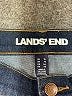 Lands' End Chevron-herringbone Blue Jeans Size 14 - photo 7