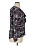 Nic + Zoe 100% Polyester Gray Long Sleeve Blouse Size XL - photo 4