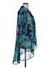 Mudd 100% Polyester Teal Kimono Size XL - photo 4