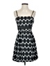 Twenty One 100% Polyester Print Black Cocktail Dress Size S - photo 1