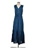 Faherty Blue Casual Dress Size S - photo 1