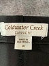 Coldwater Creek Solid Black Dress Pants Size 14 - photo 7
