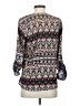 Under Skies 100% Polyester Blue 3/4 Sleeve Blouse Size S - photo 2