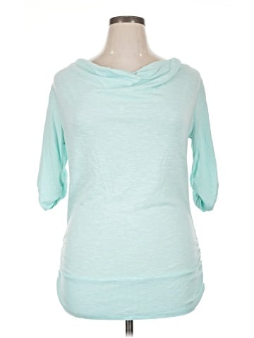 No Boundaries 3/4 Sleeve Top (view 1)