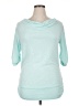 No Boundaries Teal 3/4 Sleeve Top Size XL - photo 1