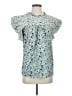 Assorted Brands Blue Short Sleeve Blouse Size S (estimated) - photo 1