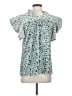 Assorted Brands Blue Short Sleeve Blouse Size S (estimated) - photo 2