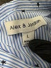 Alexander Jordan 100% Rayon Polka Dots Blue Short Sleeve Blouse Size L - photo 7